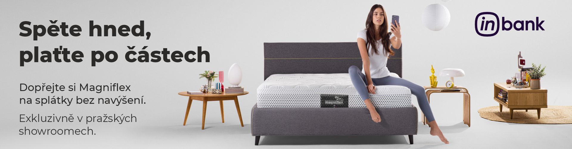 Magniflex showroom Karlín – InBank